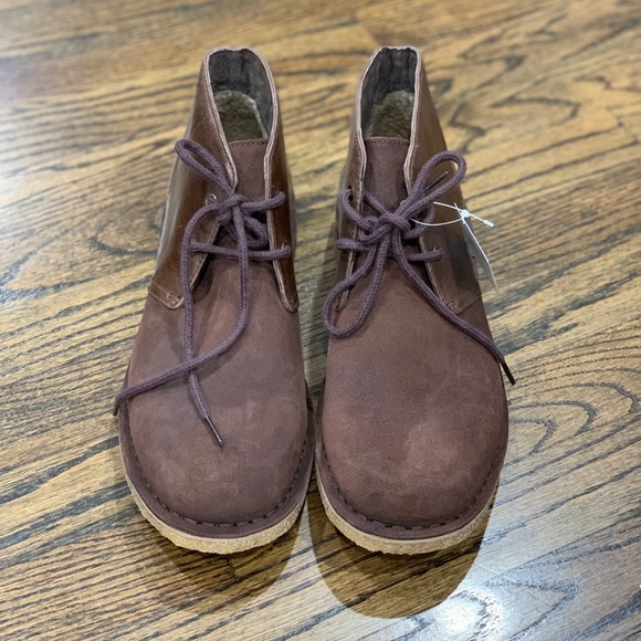 New Men’s Ugg Leighton Shoes Dark Brown Size 8.5 - Picture 3 of 15